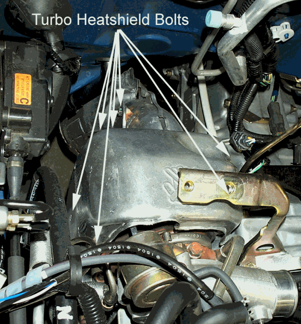 Perrin Uppipe Turbo Heatshield Bolts