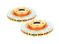 DBA 4000XS HD Drilled & Slotted Front Brake Rotors