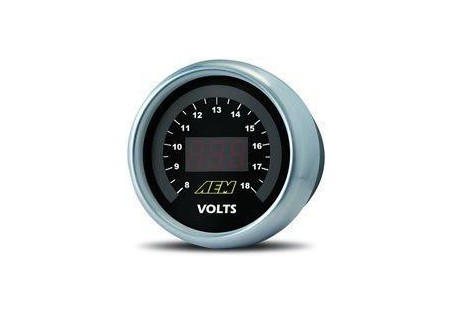 AEM Voltmeter Display Gauge
