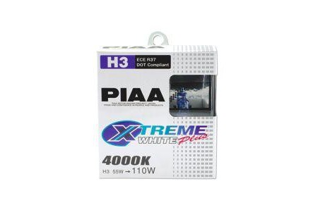 PIAA H3 Xtreme White Plus Bulbs Twin Pack